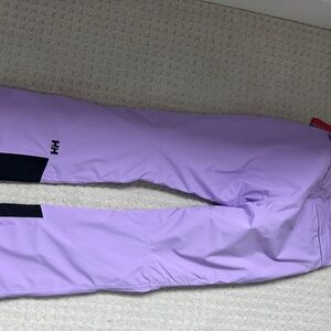 Brand new helly Hansen ski pants purple